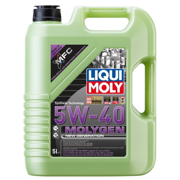 Ulei motor Liqui Moly Molygen 5W-40 5L 8536